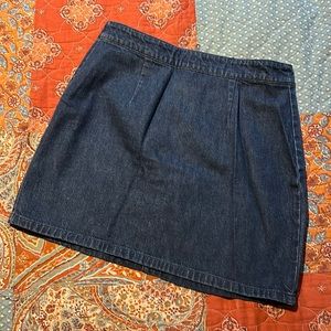 Old Navy denim mini skirt